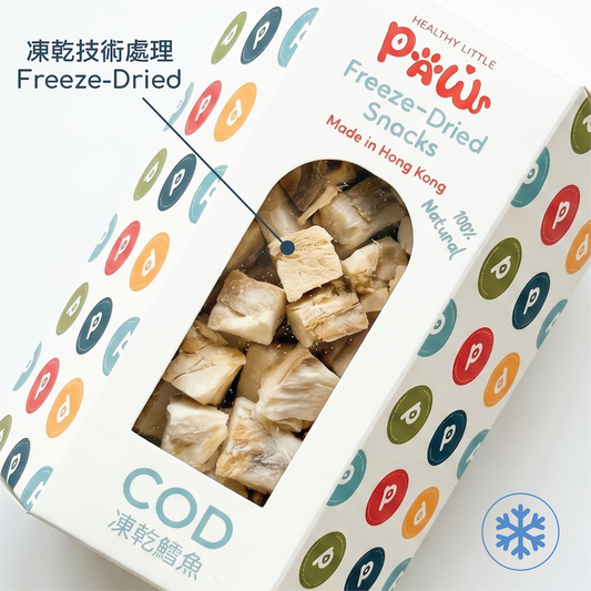Freeze-dried Cod Snacks